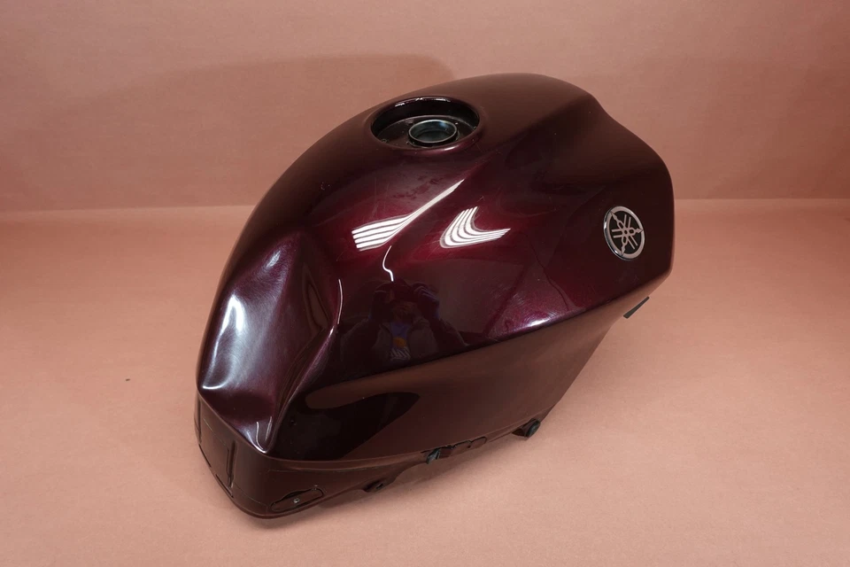 07-12 2007 Yamaha FJR1300 FJR 1300 tanque de gasolina pila de combustible depósito de gasolina - abollado Foto 3 de 4