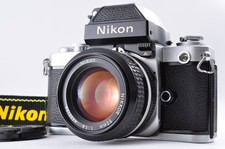 Exc 5 Nikon F2 Photomic A Black Film Camera Ai 50mm f/1.4 Lens From JAPAN