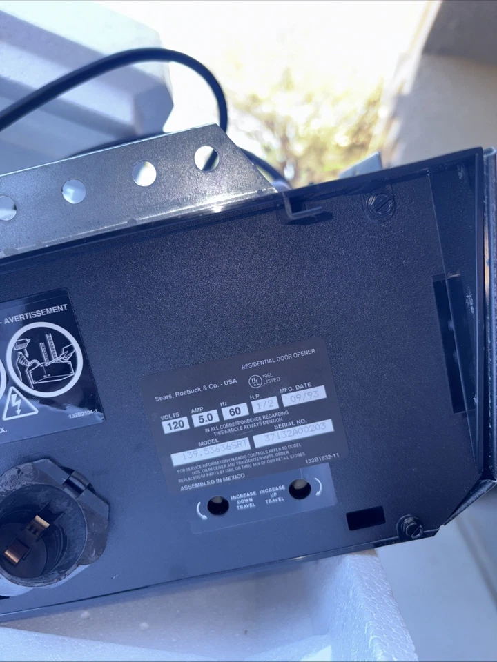 NEW!! Craftsman Garage Door Opener Motorhead Only 1/2 HP Chain Drive 953636 - Image 3 of 4