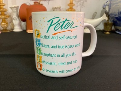 Vintage PETER Tasse selten Tasse ONLY YOU Another BIRTHDAYS Geschenk GANZ England