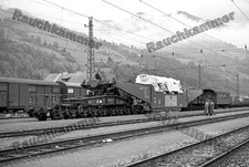 PE-Fotoabzug 10x15 ÖBB Schwerstransport St. Johann 1966 / F150799