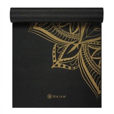 Gaiam Metallic Yoga Mat, Bronze Medallion, 6mm