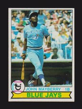 1979 TOPPS #380  John Mayberry  TORONTO BLUE JAYS  EX  A