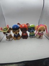 Juego de juguetes de peluche Paw Patrol Chase Sky Zuma Rocky Tracker 6" lote de 5