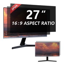  2 Pack 27 Inch Computer Monitor Privacy Screen for 16:9 Aspect Ratio - Priv...