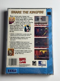The Amazing Spider-Man vs. Kingpin (Sega CD 1993) CIB Complete w Reg Card CLEAN