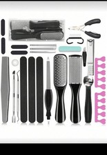 25pcs Manicure & Pedicure Set Including Dead Skin Remover