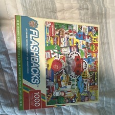 MasterPieces Flashbacks 1000-Piece Jigsaw Puzzle, Bonus Poster Included