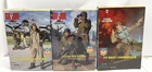 GI JOE CLASSIC WWII 12" FIGURE LOT B-17 BOMBER 442ND INFANTRY PT BOAT NEW 1/6