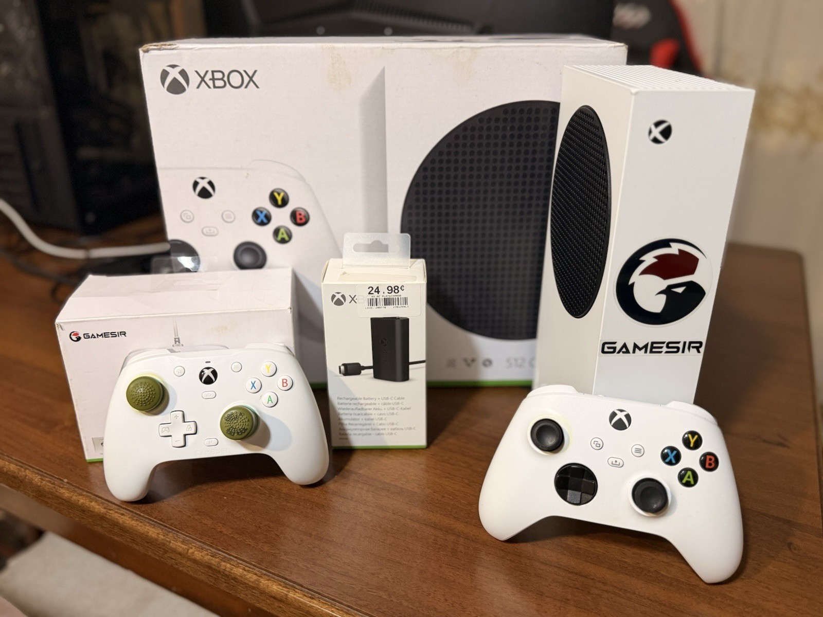 Microsoft Xbox Series S Bianca con Controller, Scatola e Accessori