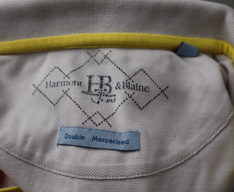 Harmont & Blaine Yellow Cotton Men Polo main image 1