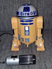 Vintage 1997 Star Wars R2D2 Remote Control Droid Robot 8" Hasbro