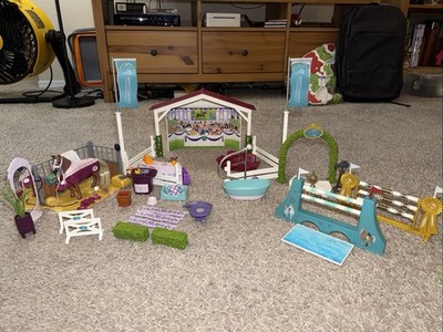 Schleich Friendship Horse Tournament Playset Extras No Rider