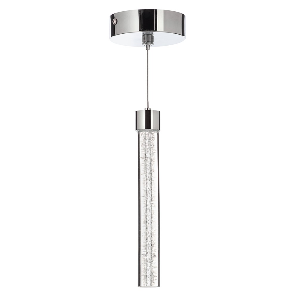 Visconte Barbarella 1 Light Ceiling Pendant Integrated LED - Polished Chrome
