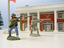 2 TSSD Confederate CW Figures 1 Painted 1 not; 60mm  Nov. Listing 