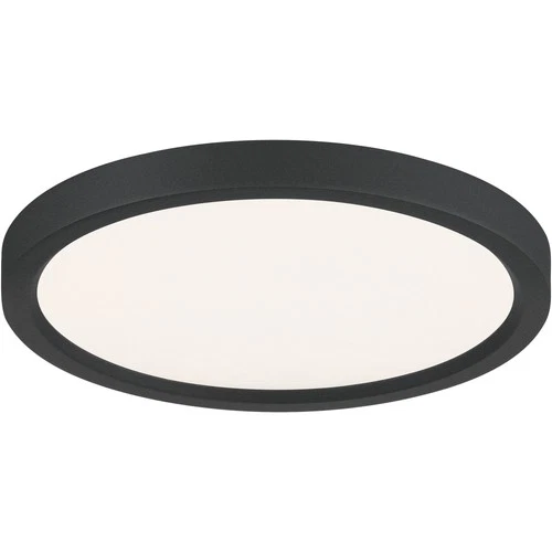 Quoizel OST1711 Outskirts 11"W LED Flush Mount Ceiling Fixture - Fresco - Picture 5 of 12