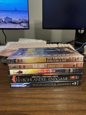 Highlander 5-Movie Collection [DVD] Rare HTF