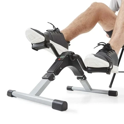 New Mini Pedal Exerciser Gym Bike Fitness Exercise Cycle Leg/Arm w/ LCD Display - image 1 of 4