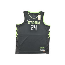 Seattle Storm Jewell Loyd Nike 2XL Adult 2024 WNBA Rebel Edition Jersey FN070