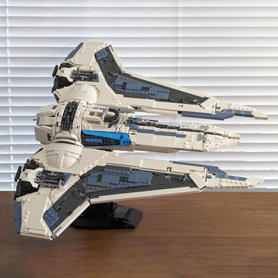 Starship Kom'rk-class Fighter MOC Model Building Blocks Set 2994pcs Toy Gift