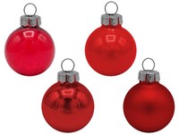 45 Weihnachtskugeln Christbaumkugeln Rot Christbaumschmuck Weihnachtsdeko