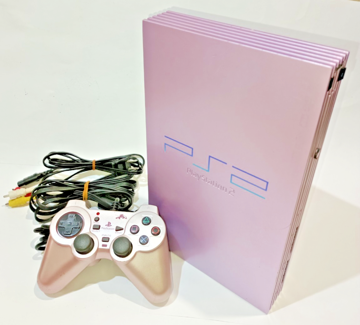 SONY PlayStation2　限定色サクラピンク Sakura Pink PS2 Rare PlayStation 2 Console NTSC-J SCPH-39000
