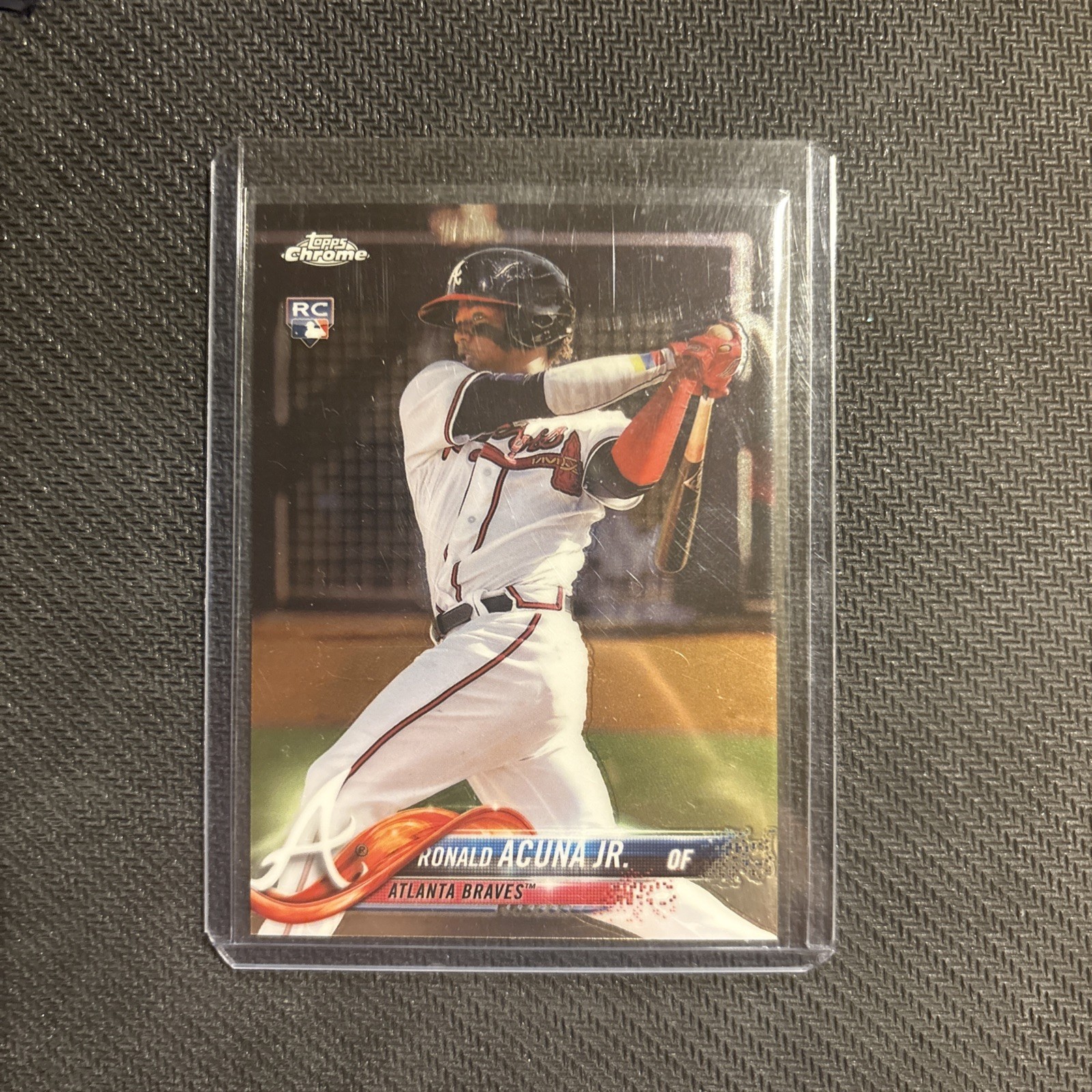 2018 Topps Chrome Ronald Acuna Jr. #193 (RC)