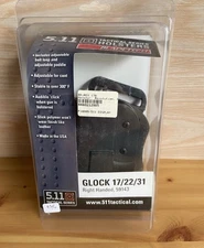 5.11 Tactical Series Glock 17, 22, 31 Black Holster right hand