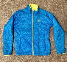 Mountain Hardware Jacket Ghost Whisperer Elite Puffer Quilted Blue Women’s L