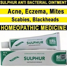 SULPHUR 10 OINTMENT CREAM ACNE BLACKHEAD SPOT SCABIES PSORIASIS ECZEMA 25gm