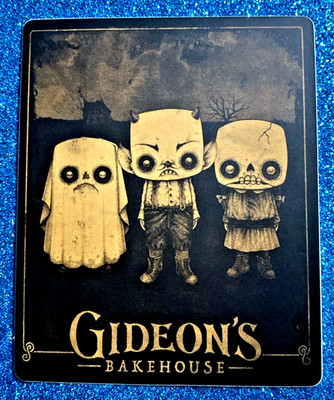 DISNEY SRINGS GIDEONS BAKEHOUSE THE THREE LITTLE ONES  B SERIES  VINYL STICKER
