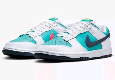 New Nike Dunk Low Retro Dusty Cactus Thunder Blue Men's Size 11.5 +Box