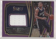 2019-20 Panini Select Throwback Memorabilia Purple Prizm /99 Eric Gordon 6fs