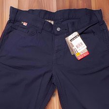 Carhartt Women's FR Flame Resistant Canvas Pants Navy 12 Reg 105935