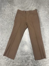 Vintage 80s Levis Sta Prest Action Slacks Mens Brown Dress Pants 1983  
