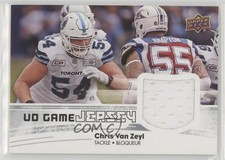 2018 Upper Deck CFL UD Game Jersey Chris Van Zeyl #GJ-VZ i9i
