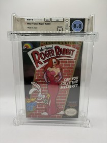 Who Framed Roger Rabbit (Nintendo NES) WATA 8.0 Seal A Brand New Factory Seal