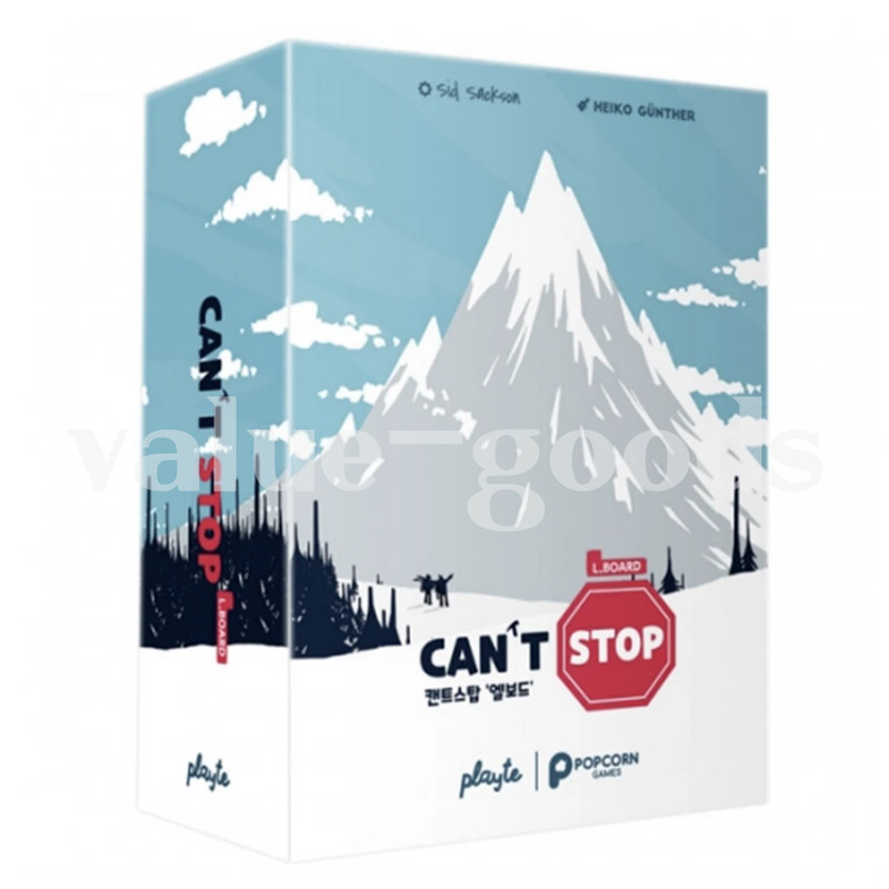 Can't stop (3rd Edition) Board game 2-4 players by Popcorn Games / Playte