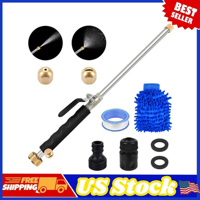 #ad #ad Hydro Jet High Pressure Hose Nozzle 2 in 1 Power Washer 18quot; Quick Connect $14.99