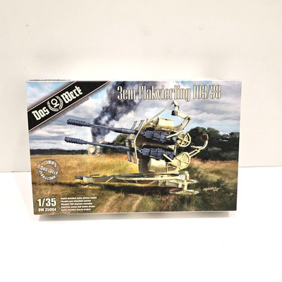 1/35 DAS WERK 3CM FLAKVIERLING 103/38 #DW35004 NEW MODEL KIT