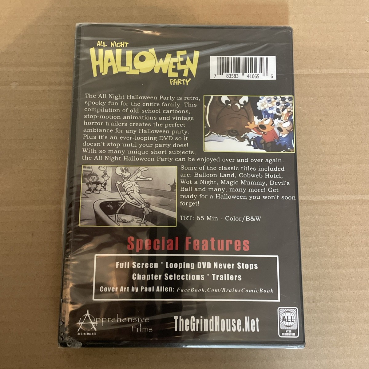 Halloween Party [DVD](中古品) All Night Halloween Party DVD Rare Classic Halloween Horror