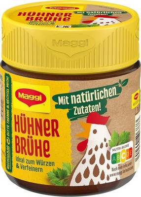 MAGGI Hühner Brühe, Universal-Würzmittel mit natürlichen Zutaten, 1er Pack (1 x