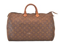 Authentic Louis Vuitton Monogram Speedy 40 Hand Boston Bag Old Model LV 131AB