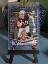 2023 Panini Donruss Optic Maxx Crosby NFL Shield Prizm #/32 Las Vegas Raiders