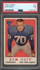 1959 TOPPS #51 SAM HUFF PSA 7 GIANTS RC HOF [363]