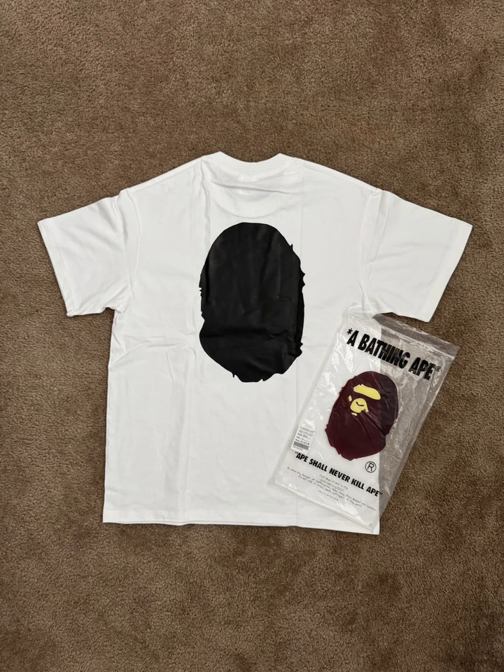 Camiseta BAPE Bicolor Big Ape Head Talla Grande Foto 2 de 4
