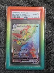 Leafeon Vmax Psa 10 | eBay