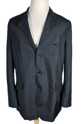 Tom James Mens L Gray Color Poly Lt.Weight Windbreaker Style Jacket B66