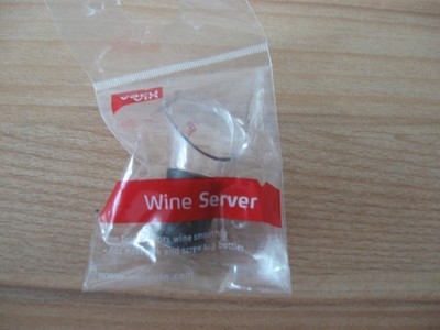 Vacu Vin Weinausgießer Kunststoff Stopfen Wein Zubehör Wine Server Crystal