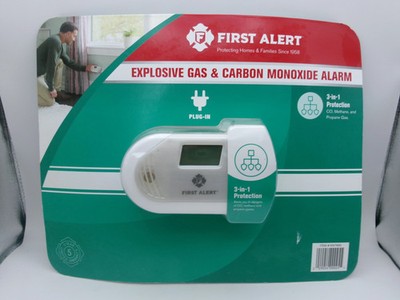 First Alert Explosive and Carbon Monoxide Alarm